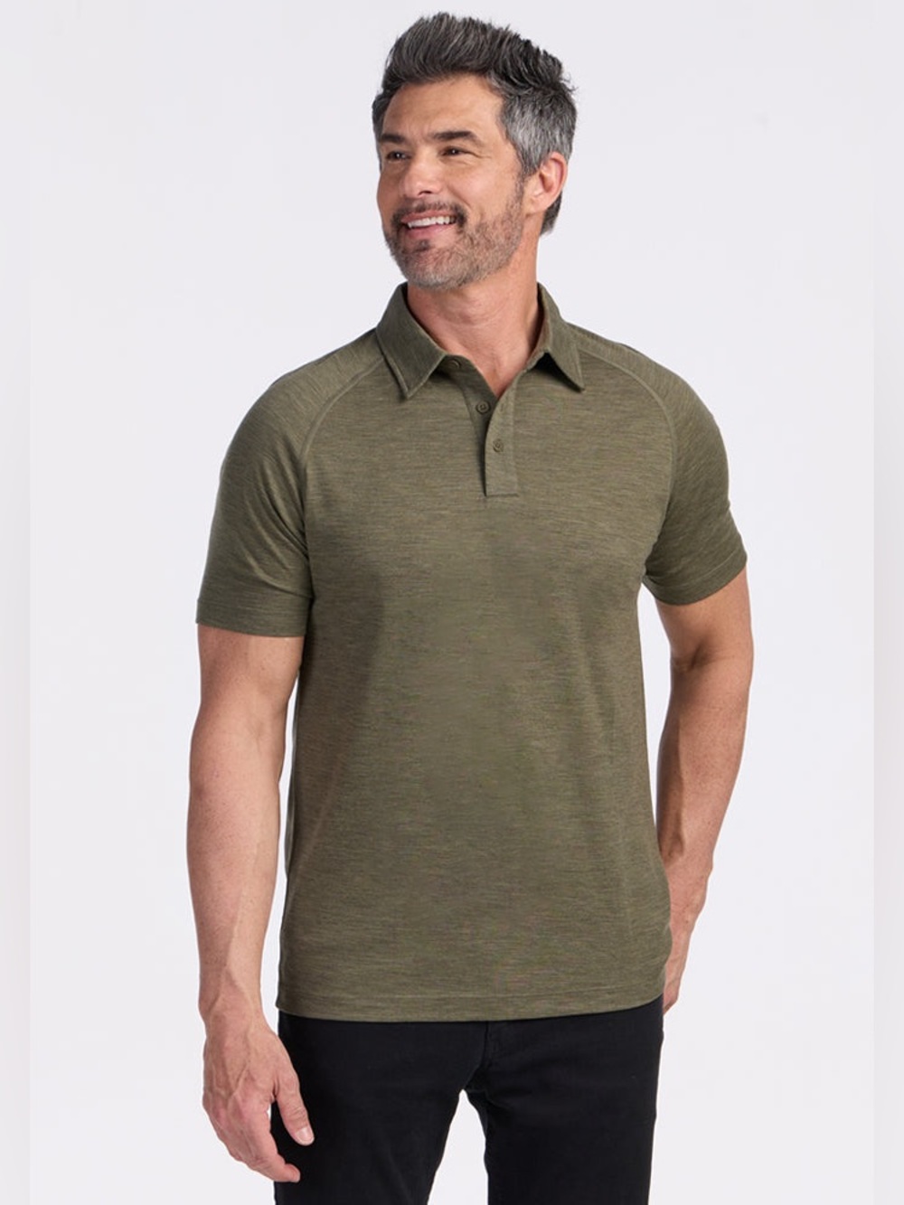 Woolx Summit Polo Merino Wool
